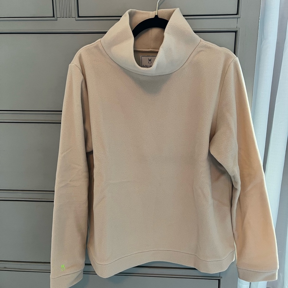 Dudley Stephens Park Slope Turtleneck (Natural Blush) - XL